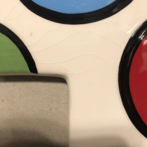 Burton + BURTON Ceramic Colorful Circles 4" x 6"  Picture  8 X 9 Frame - Picture 6 of 10